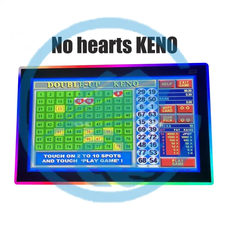 Игровая доска kedno Texas keno gold superball