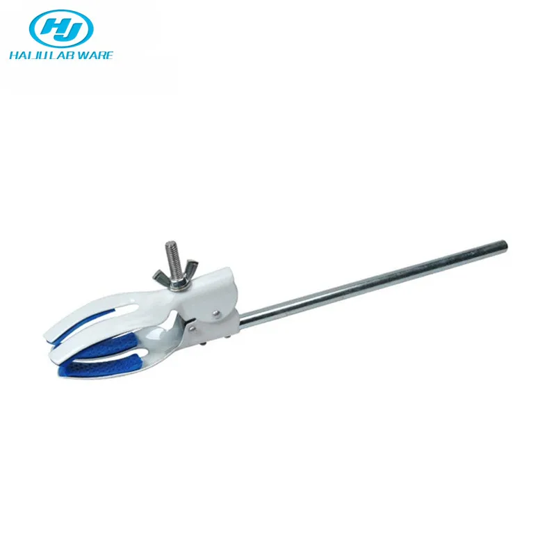 HAIJU LAB Iron Four Finger Universal Clip/Clamp With Rubber Lined Interlock Jaws