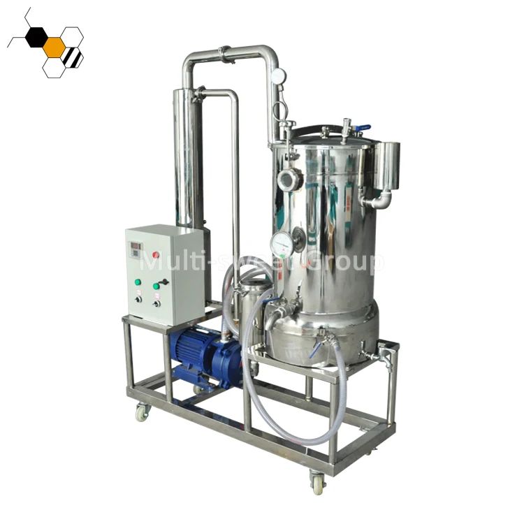 
New style Honey filter and thickener processing plant honey processing machine 