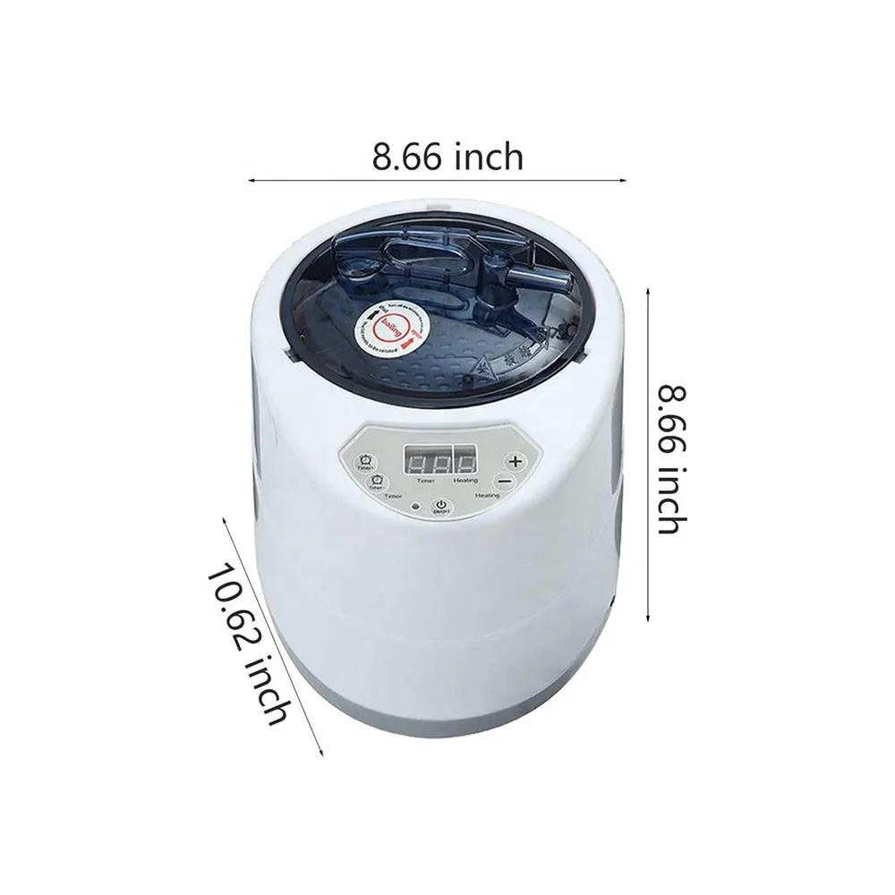 Steam Generator For Sauna Room 220V EU Plug 2000W Larger Capacity 2L Steamer Pot for Steam Sauna