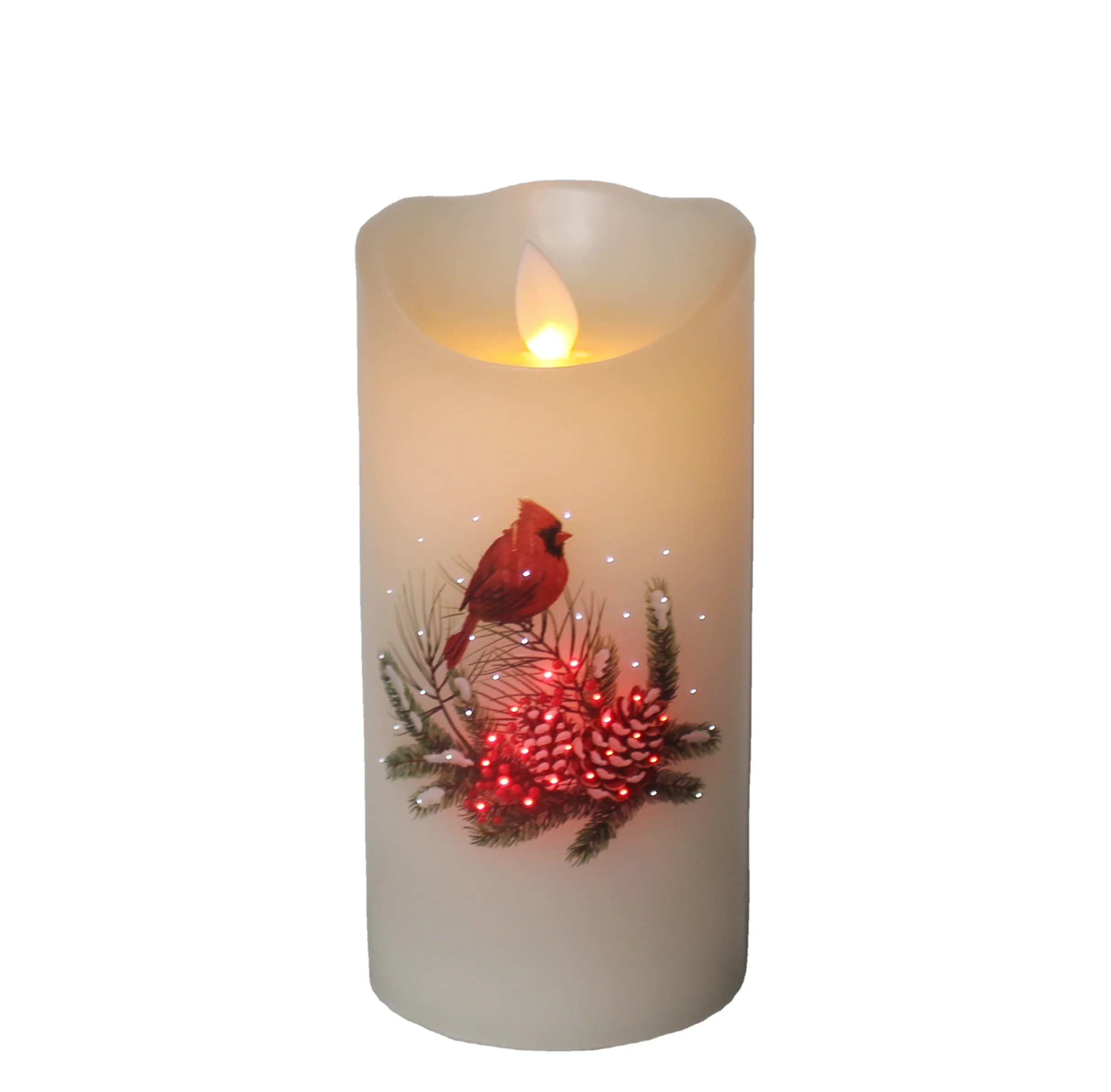 LED moving laser candle light For home decorations, birthday parties