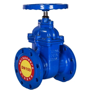 non rising stem hard faced  seal cast iron gate valve