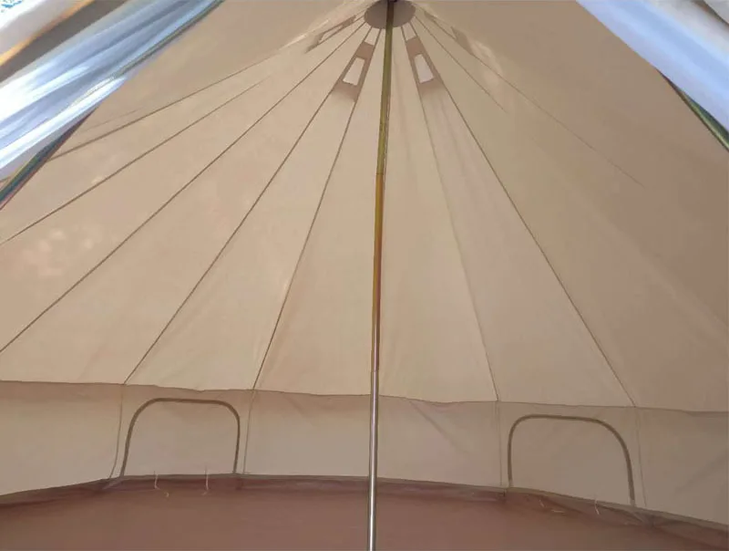 USA warehouse DANCHEL OUTDOOR 4 Season Oxford Waterproof Yurt Tents Luxury Family Bell Tent for Events