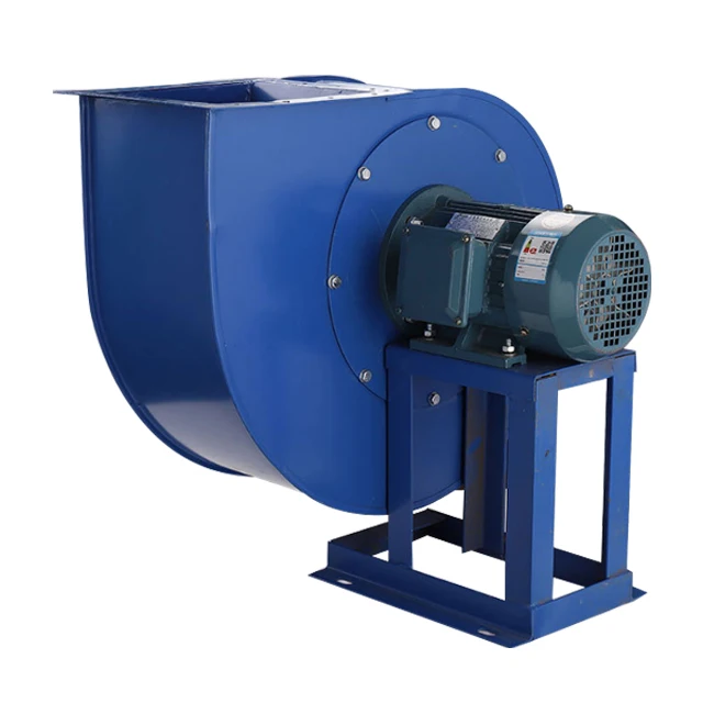 Low price iron centrifugal fan 220V is used in kitchen fume exhaust system and fresh air system