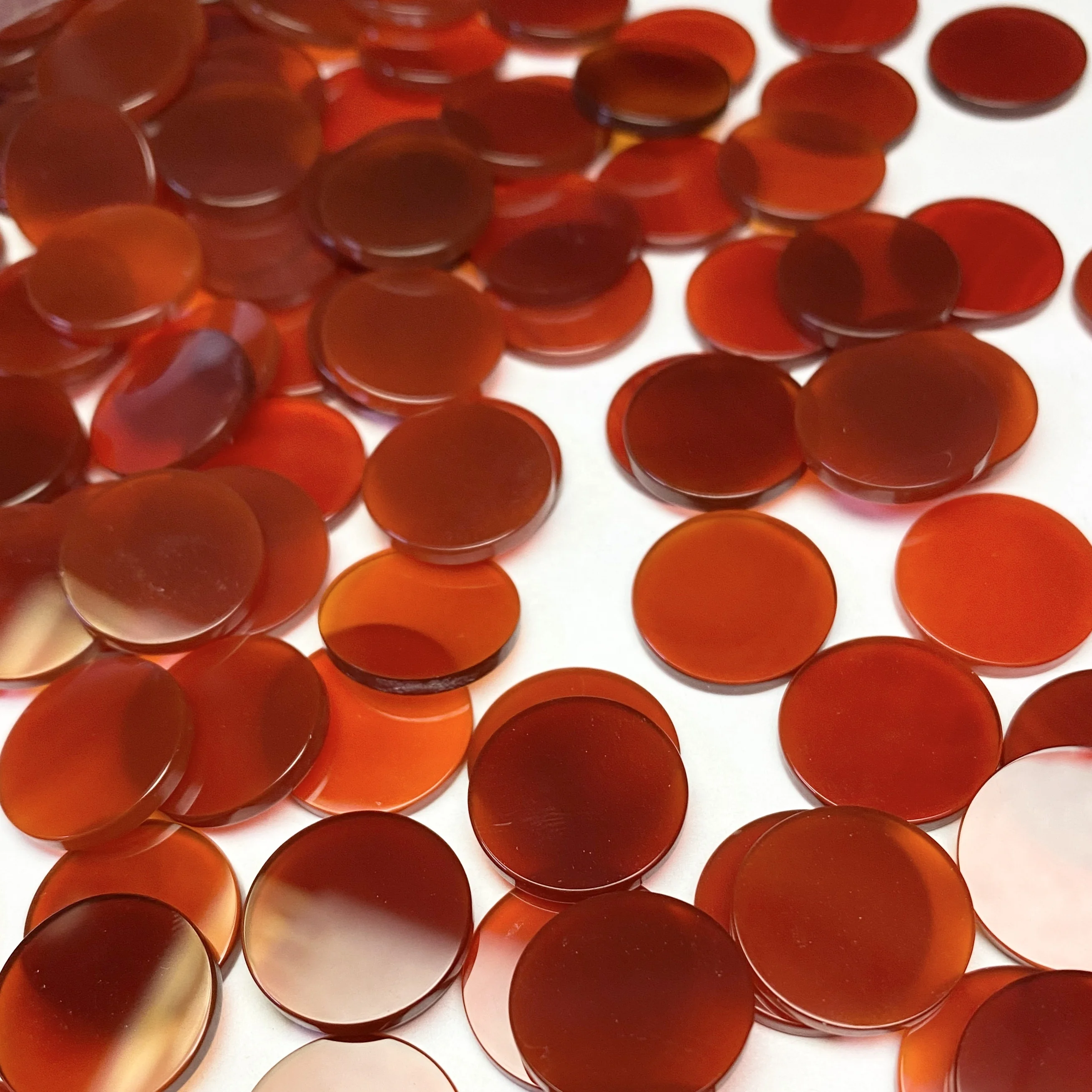 Sincere Jewelry Natural Mother of Pearl Round Shape discs MOP Shell slices  Gemstone