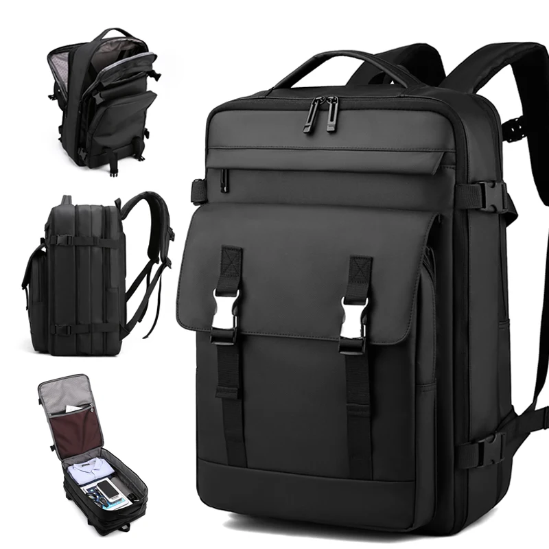 Trendy Custom Men Leather Backpack Bags Fashion Luxury Waterproof College School Backpack Back Pack
