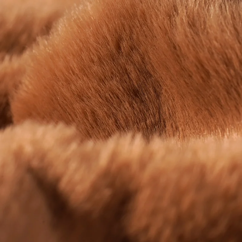 
Amazon Hot Deals Soft Comfortable Multifunctional Color Customization Faux Rabbit Fur Fabric For Toys/Garment/Home textiles 