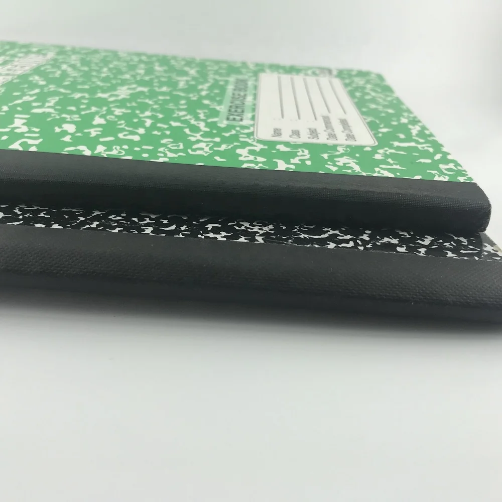 19*24.7cm Hard cover 200pages bulk school and office Cahier  composition book