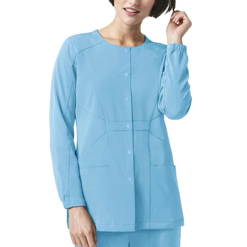 High Quality Fashionable Work Stretch Medico Marvel Print Polyester Rayon Spandex Custom Scrubs With Logo