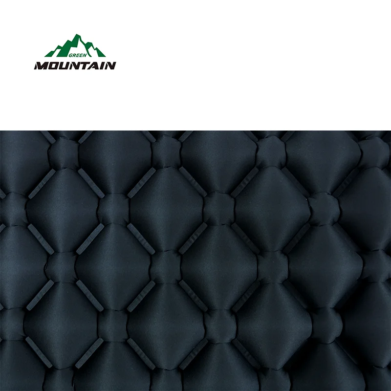 Outdoor Sports Inflatable Cushion Double Color Mats TPU Material Mat with Inflated TPU Camping Bag