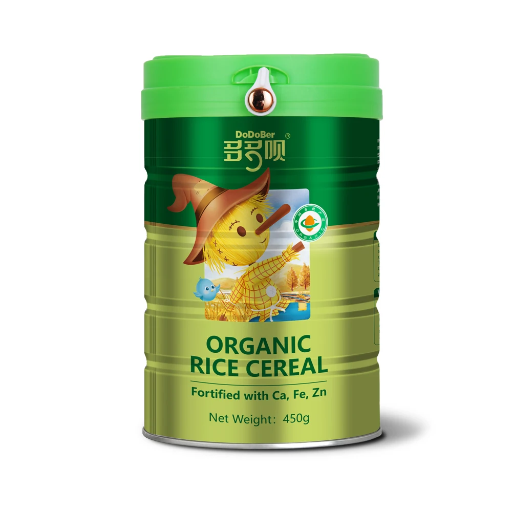
Infant nutrient rice flour Organic baby cereal Rice cereal Meal baby cereal food 