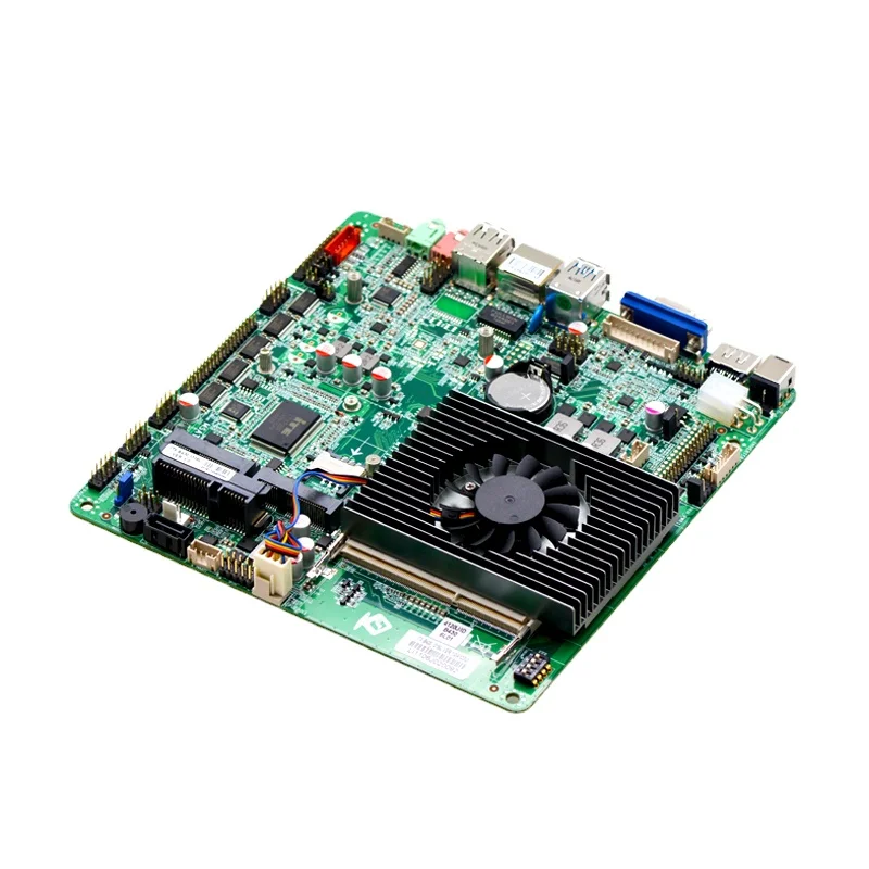 I3 I5 industrial mini pos motherboard 8 USB DC 12V ultra thin itx mainboard for all in one pc