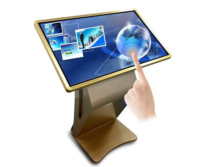 Wayfinding Interactive Digital Signage Android Media Player Touch Screen Display for Standing Information Inquiry Self Service