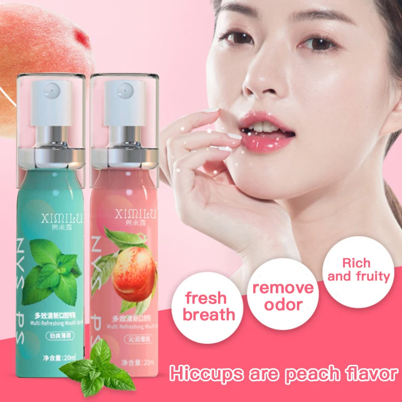 High Quality Natural Herbal Oral Care Breath Flavor Mouth Spray