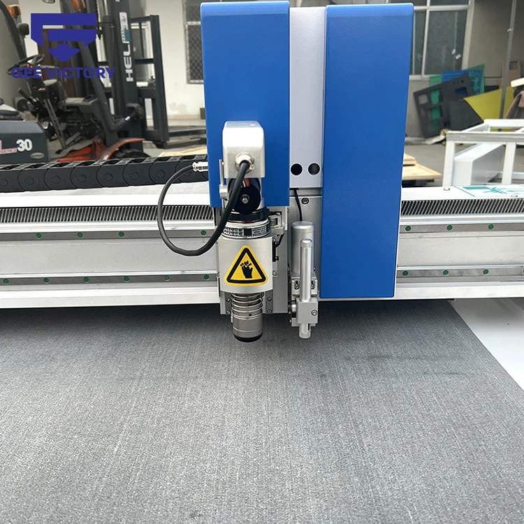 Cnc corrugated cardboard  paper box sheet cutting machine cutter