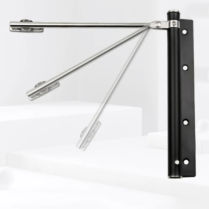 Door closer automatic  Reasonable price Stainless steel high-end hydraulic 180 rotate Adjustable  door Open closer automatic