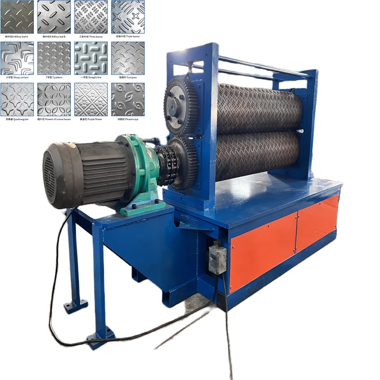 metal sheet embossing machine
