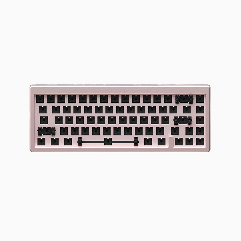 Factory Manufacture 65% Aluminum Gasket 67-key Keyboard Accessories Diy Mechanical Keyboard Kit