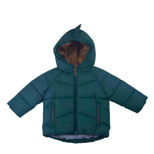 Custom Chinese Factory Thick Boy Hooded Coat Good Quality Children Down Cotton-padded Jacket Winter Coats for Kids