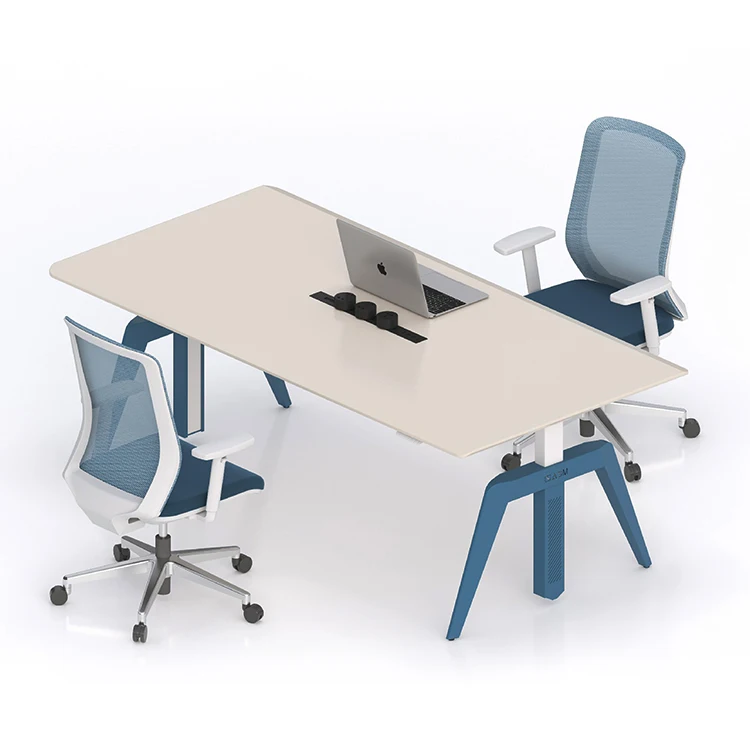 High End Electric Reception Desk Workplace Office Furniture Modern Heigh Adjustable Meeting Table Mini Size Conference Table