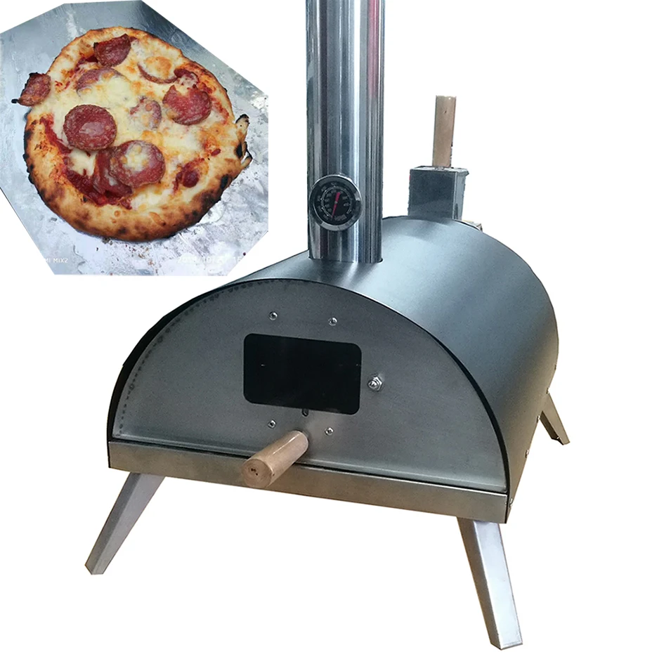 2021 Hot Sale Factory Directly Supply Outdoor Wood Fired Pizza Oven Mini Pellet Charcoal Pizza Oven