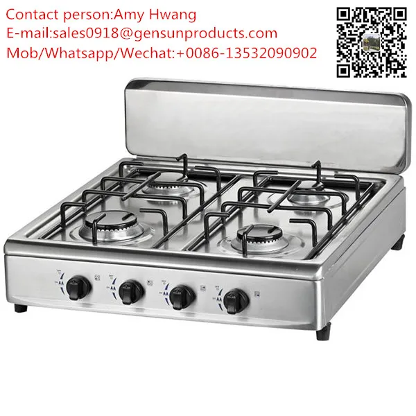 4 burner table stove