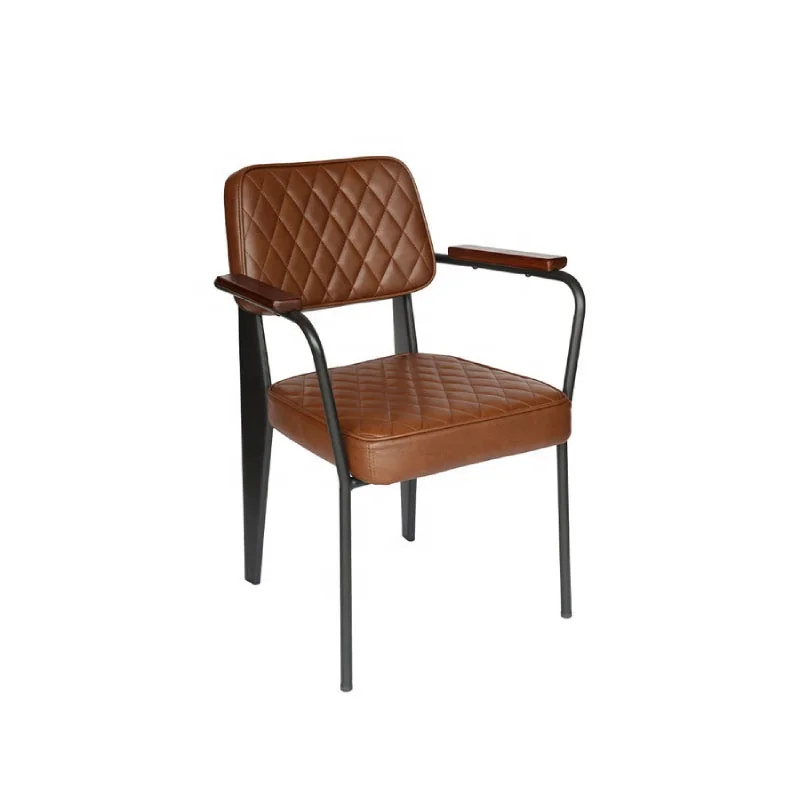 
Vintage Leather Dining Chair 