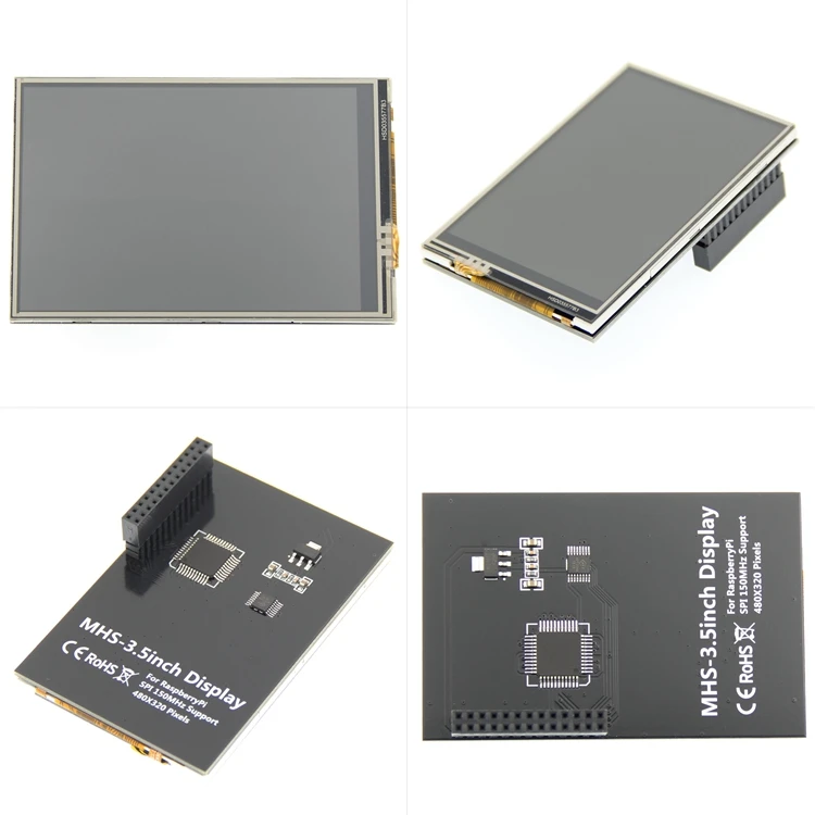 MHS 3,5 дюймов Raspberry Pi цветной TFT ЖК-дисплей Поддержка retropie игры