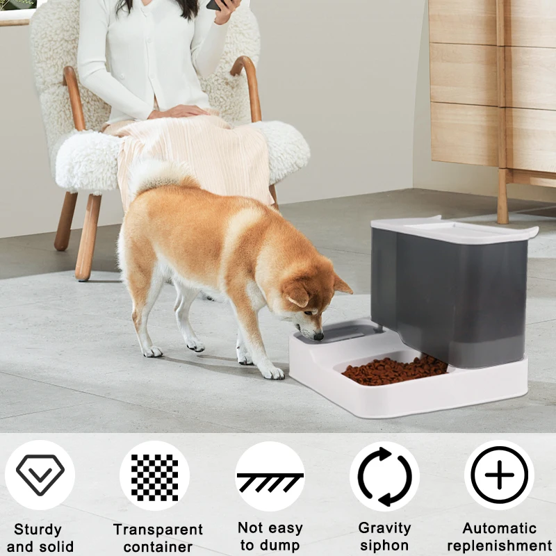 Silicoco Wholesale Custom Health Electric Cat Dog Smart Automatic Pet Feeder Food Dispenser Cat Food Bowl