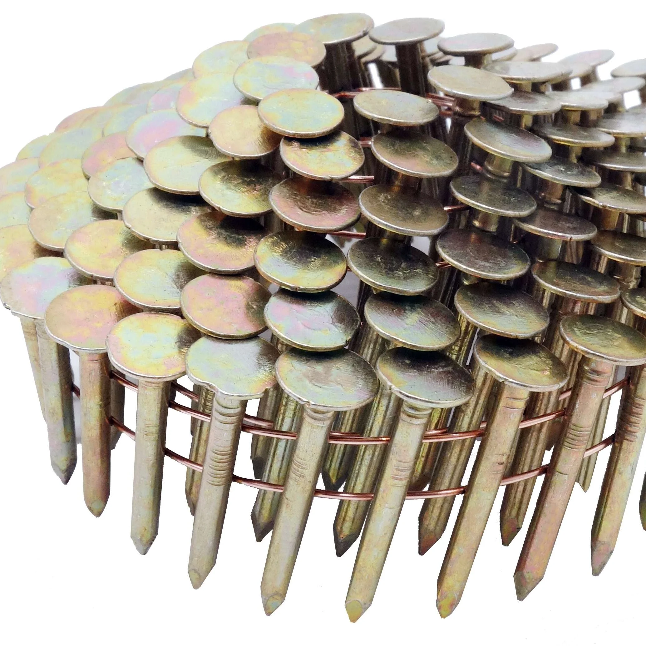 Galvanized Coil roofing nails Canada USA market