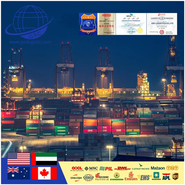 Custom Or Standard Door To Door Wholesale Ocean Shipping Agent Ddp Sea Freight Rates To Amazon Usa From China