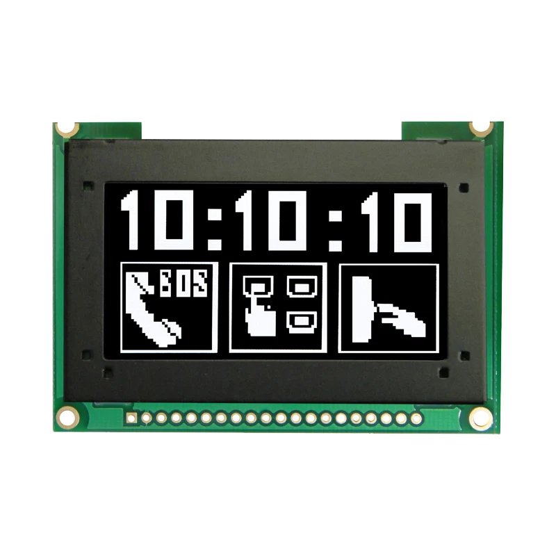 
oled display 128x64 white graphic lcd module 2.7 inch oled 12864 built in spi interface 