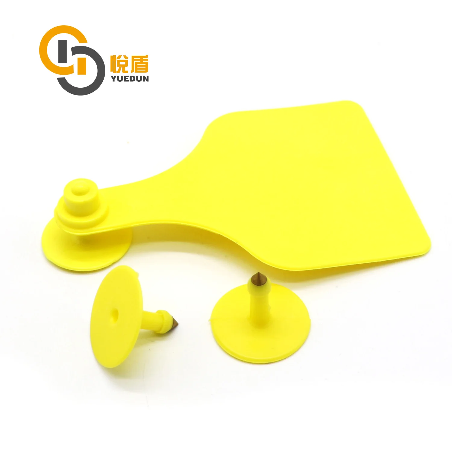 YDES007 напечатанные бирки для крупного рогатого скота и свиных ушей с серийным номером домашнего