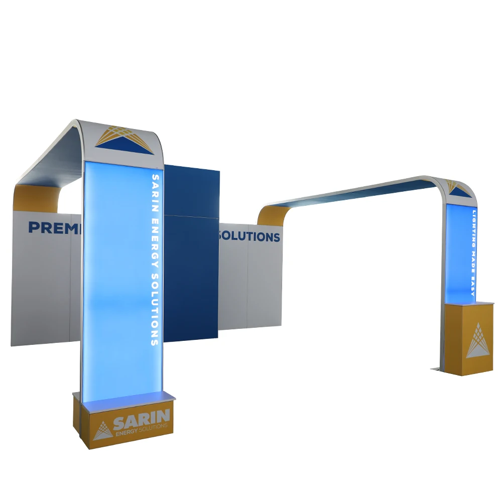 Tianyu hot sale M-series system feel free tools easy assemble exhibition modular stand aluminum trade show booth 6 x 6