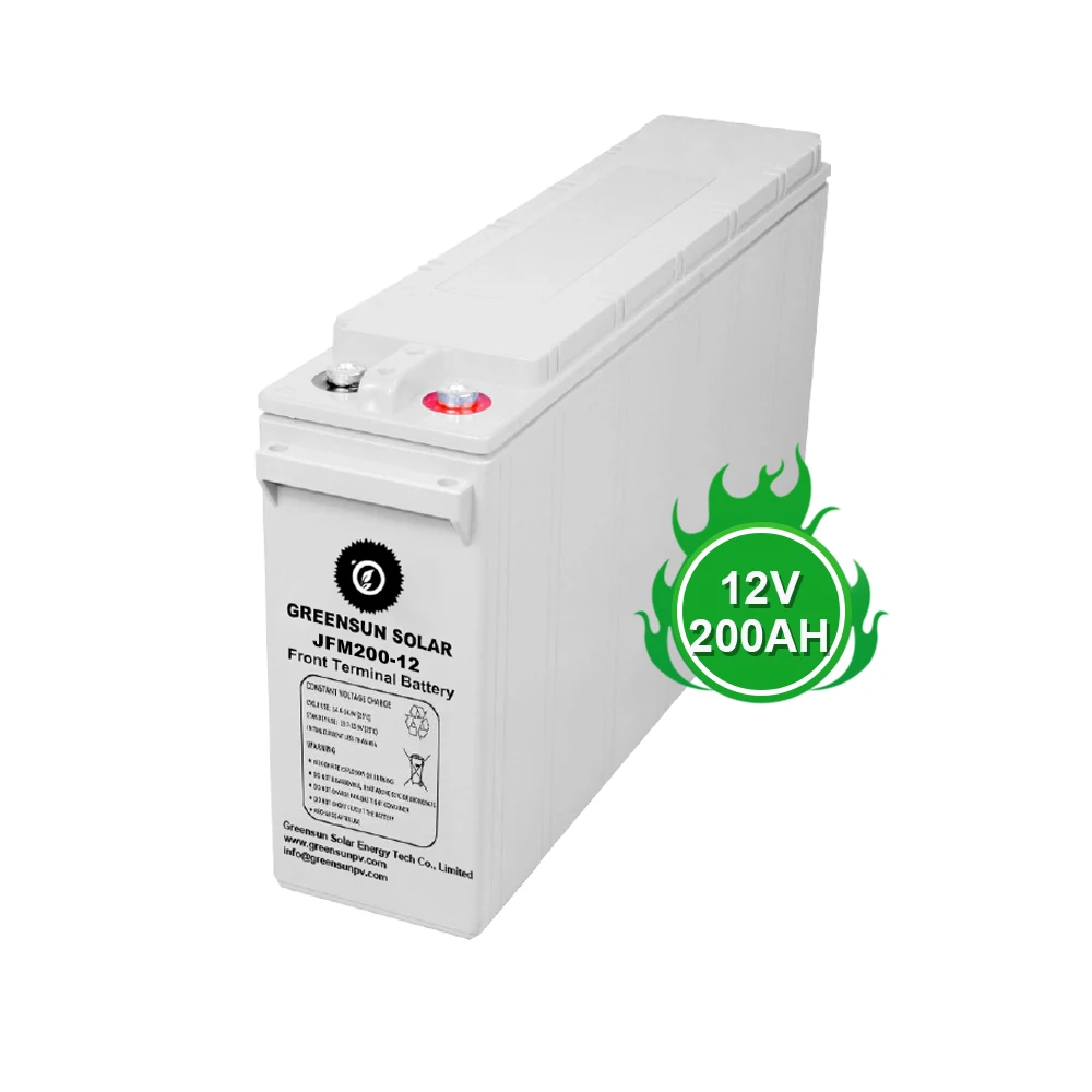 Front Terminal 12V 200 Gel Battery 12V 200Ah Front Terminal Battery