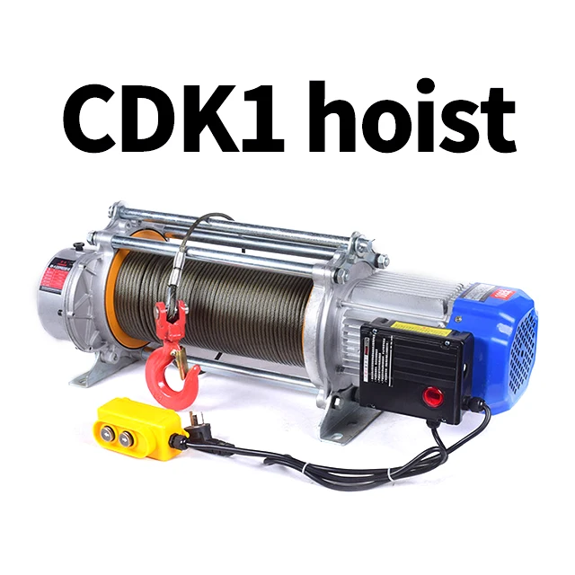 Однофазный Электрический подъемник cdk1 400 кг 800 750 1500