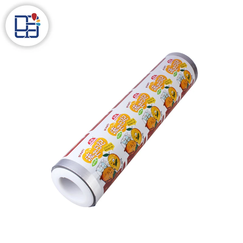 Laminated Material Food Grade Plastic Packaging Film Roll Packaging Bag Jelly Packing Film