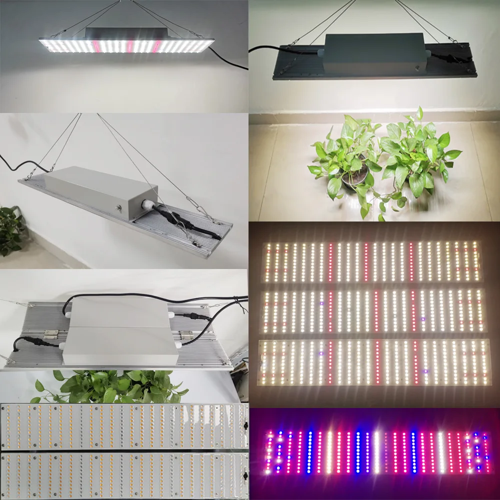 100W/150W полный спектр света для растений 3000K/4000K 660 нм Квантовая Пластина Водонепроницаемый интеллектуальный контроль температуры светодиодный чип источник