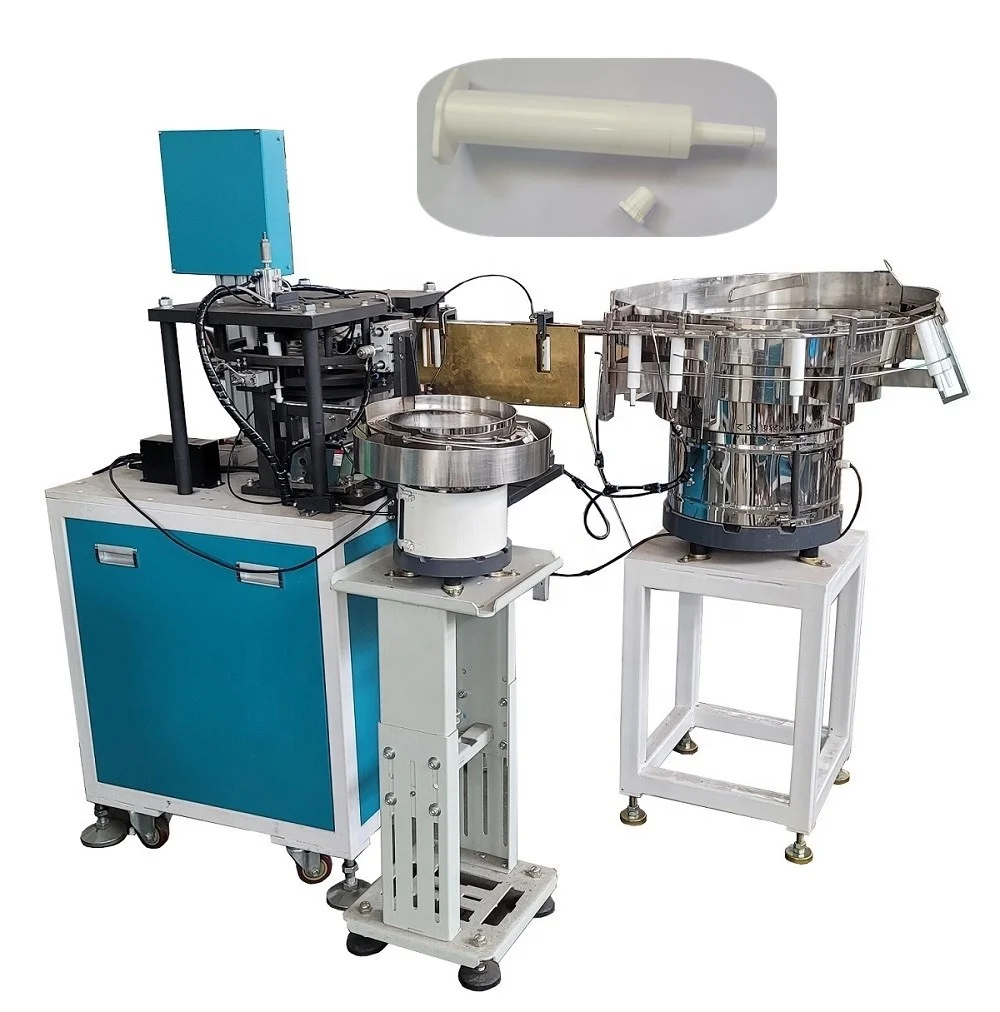 Автоматическая пластиковая ветеринарная машина для укупорки шприцов, машина для сборки шприцов