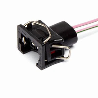 Wring Harness HX309 Connector 12129140 2-pin to injector 0280158502 for car Lada (VAZ), GAZ, with wires