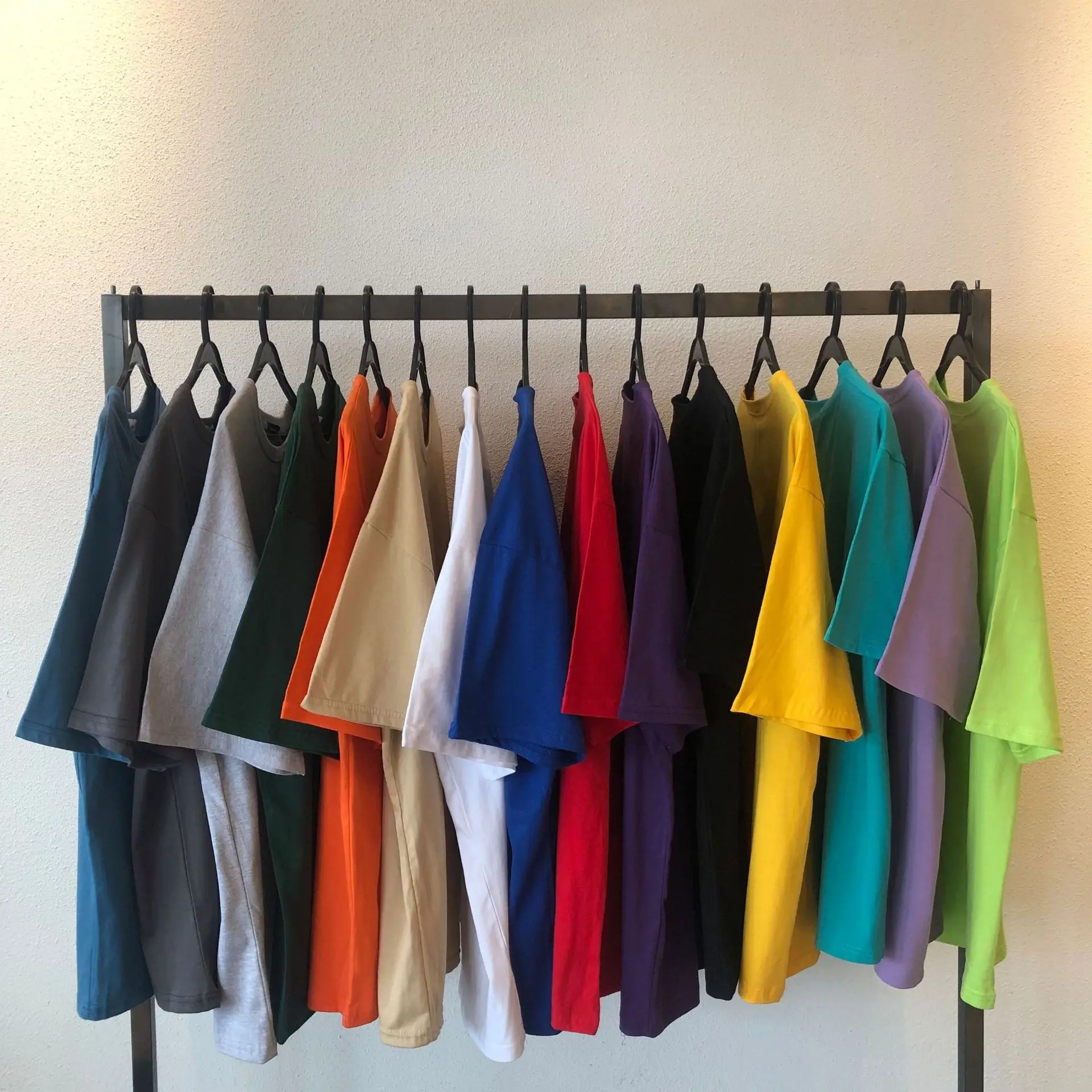 
Custom Printing Logo Manufacturers Fashion Short Sleeve Oversized Unisex Oversized Plain Blank T Shirt in Bulk 