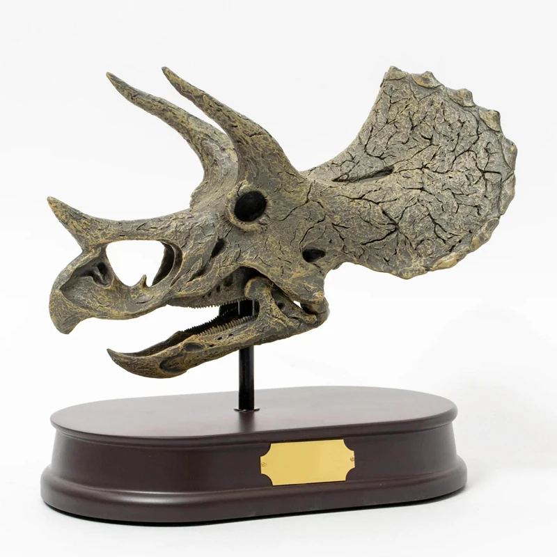 Индивидуальный Скелет динозавр трехмерный череп украшение головы животного