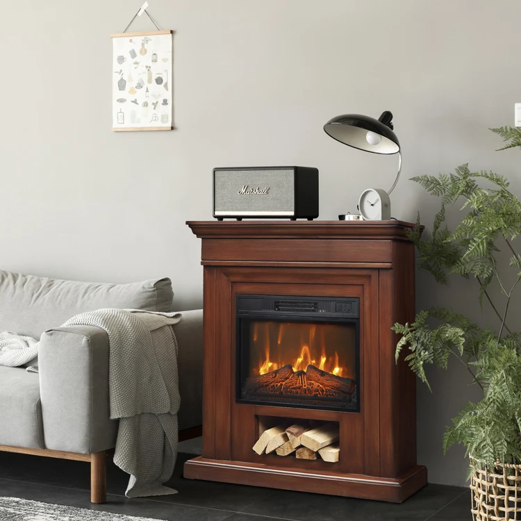 Декор для гостиной, медиа-консоль, светодиодный огнеупорный нагреватель, дистанционное управление, электрический камин с каминной полкой