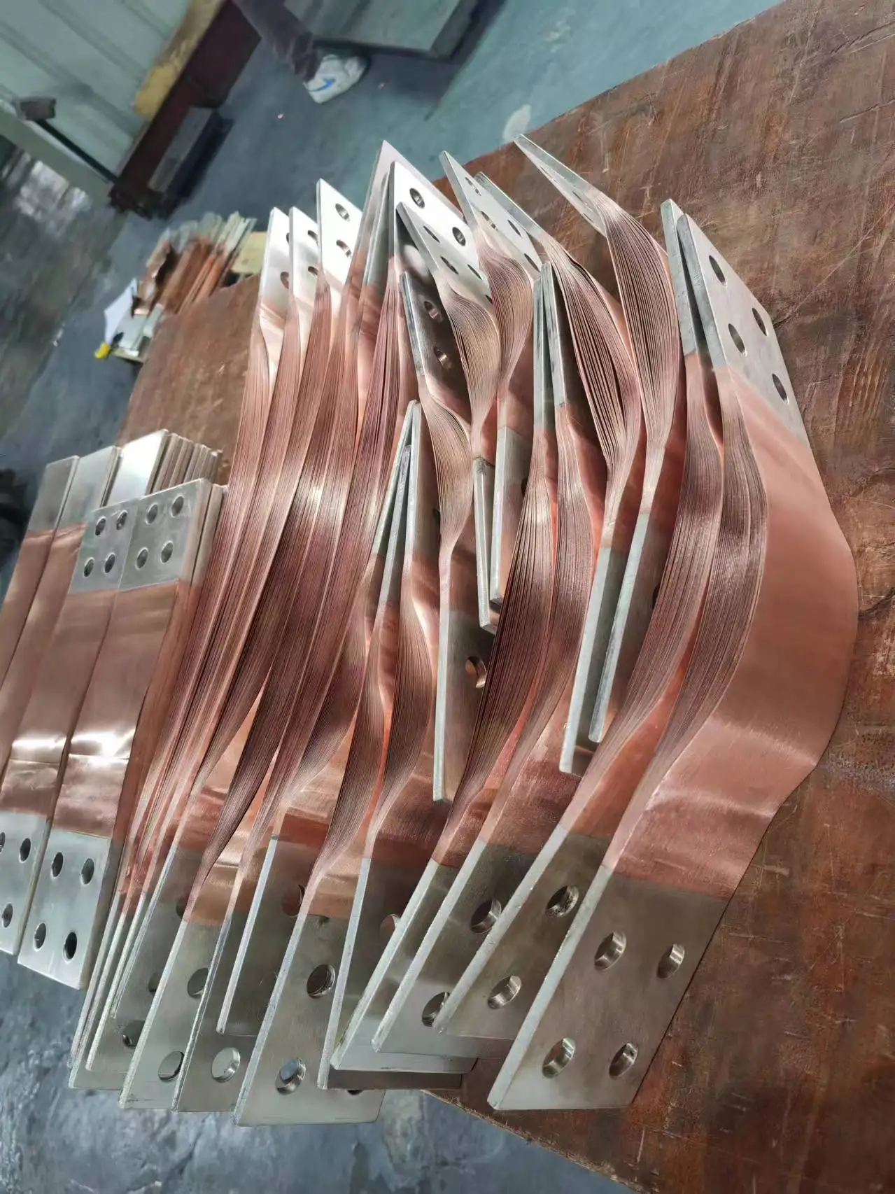 High Voltage AC Switch Copper Flexible Busbar  Product