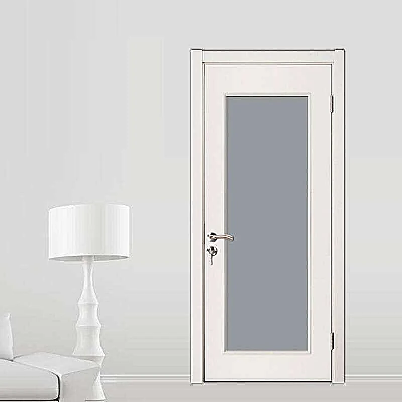 PHINO Factory high end custom indoor bathroom door interior aluminum glass doors for houses