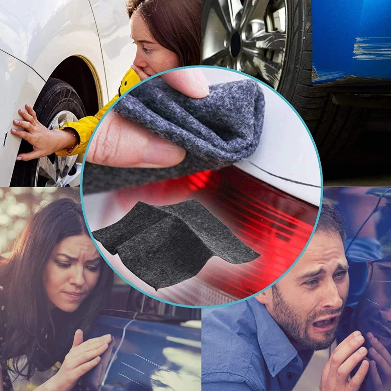FF2559 Easily Repair Scratches Car Paint Residues Cleaning Cloth Towel Car Scratch Remover Nano Sparkle Cloth