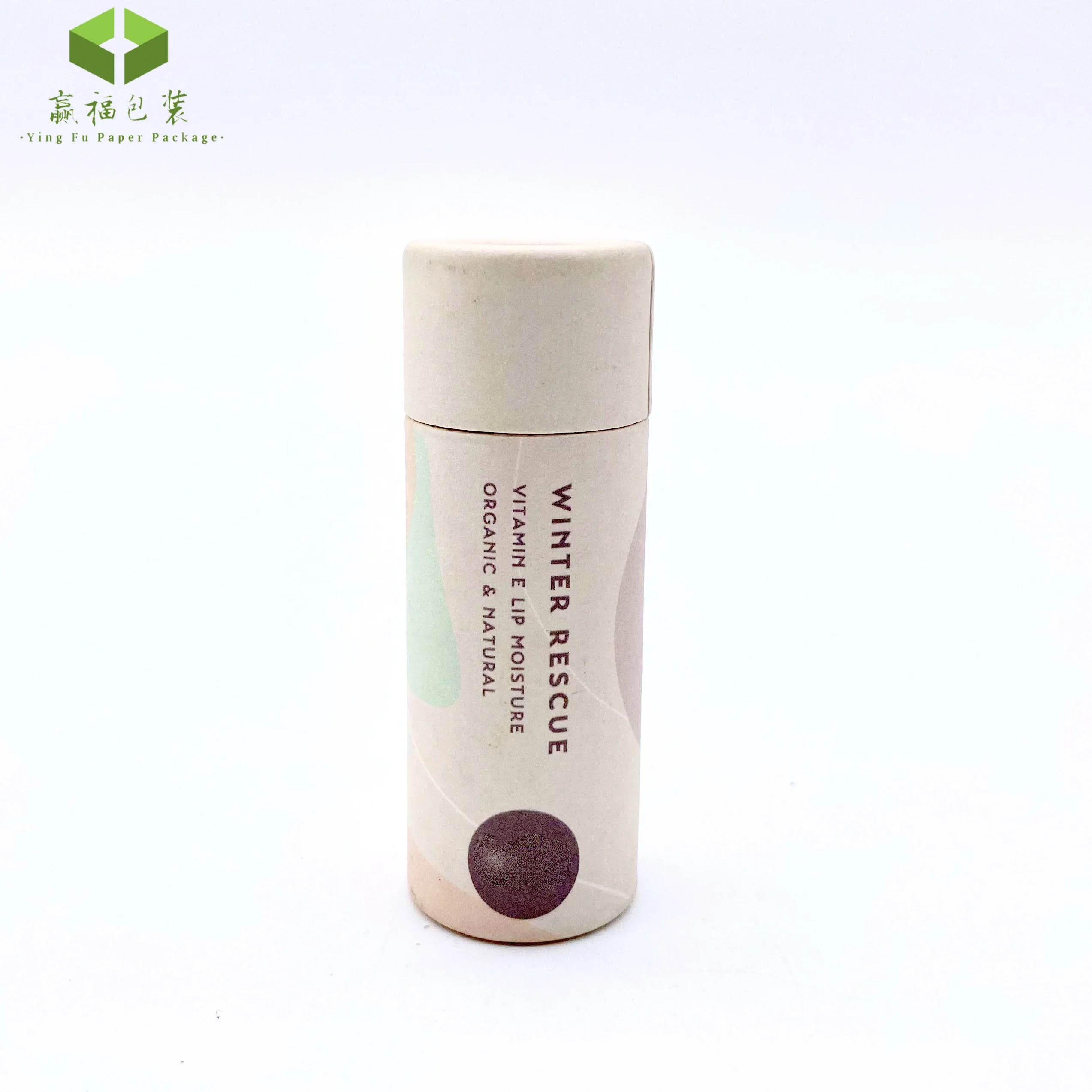 Aluminum free deodorant in paper tube packaging old spice kraft paper tube for lip balm eco for 10ml 30ml 50ml
