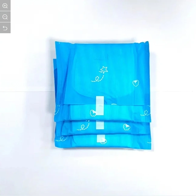 Ultra Thin Biodegradable Women Sanitary Pads with Anion Core for Girl Sanitary Napkins