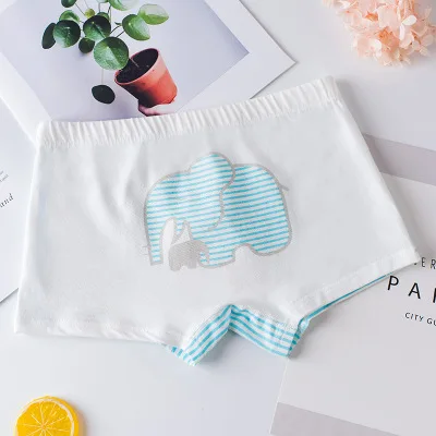 
High Quality Underwear for Children 40S Combed Cotton Cute Printing Children Underwear 