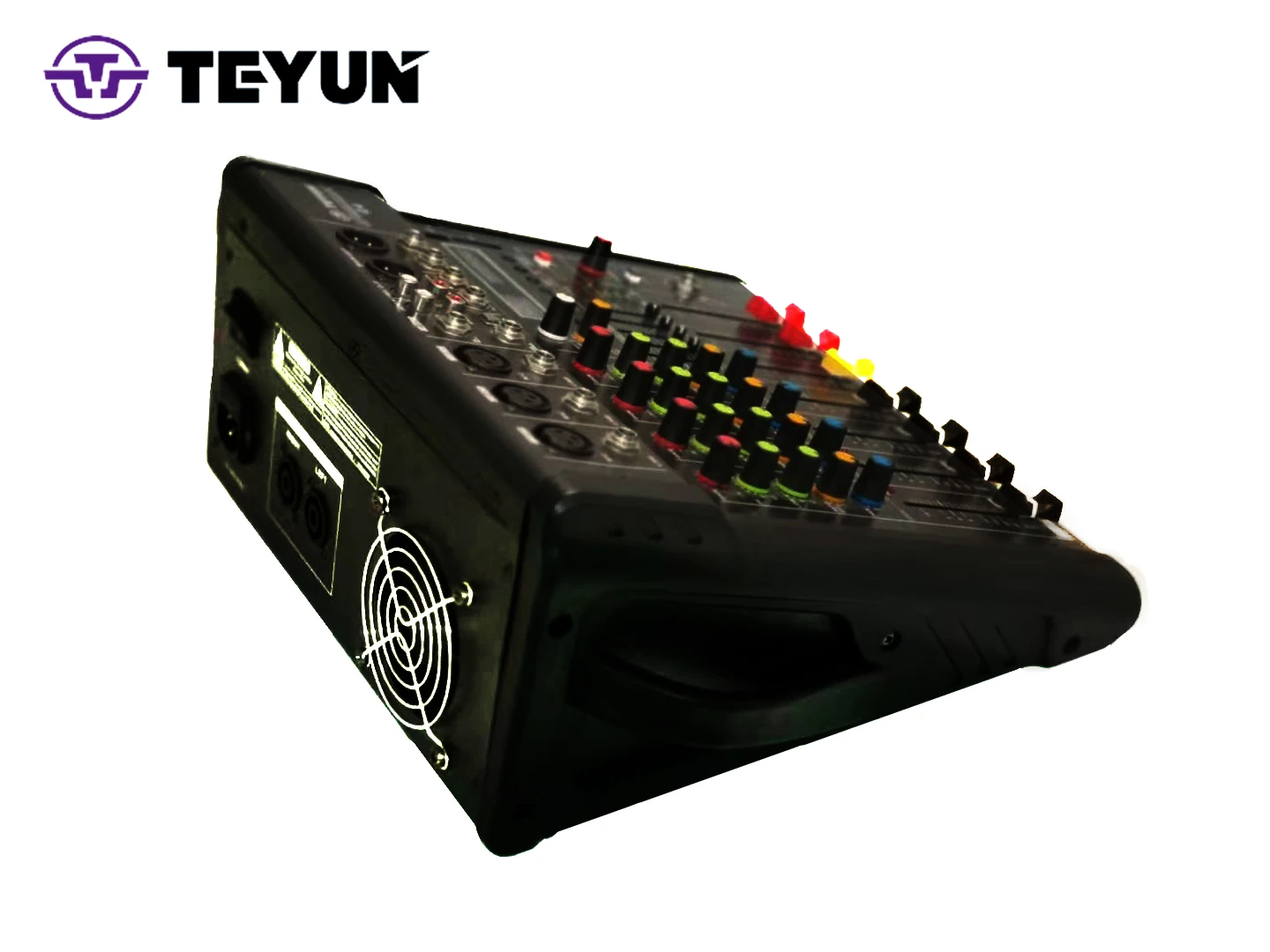 TEYUN  C4  Professional Mixer Power Amplifier all-in-one machine KTV karaoke post level Audio home power Amplifier